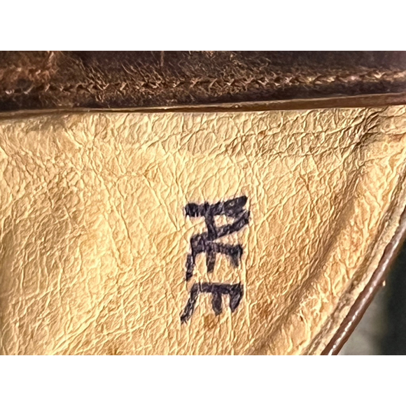 Women's Justin Brown Gold Embroidered Heeled Cowboy Boots 7.5 - Picture 8 of 8